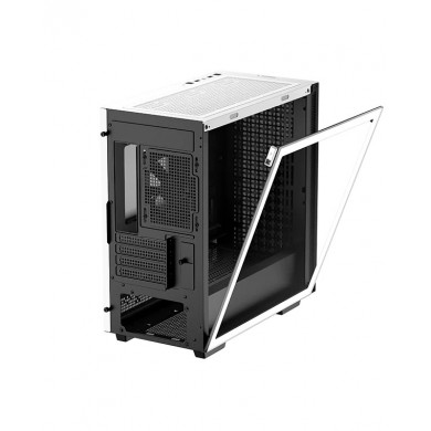 Carcasa DEEPCOOL CH370 WH / w/oPSU / Side-Window / 1x120mm / ATX / White