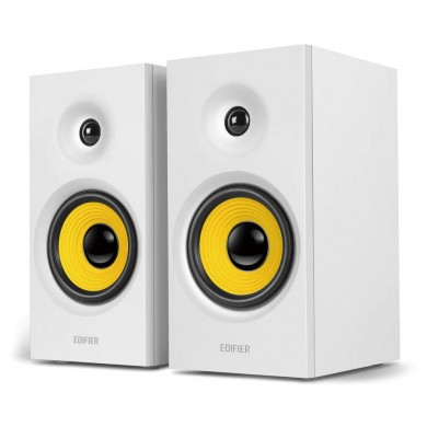 Boxe Edifier R1080BT White / 24W RMS / line In and AUX /  Bluetooth / wooden / (4"+0.75")