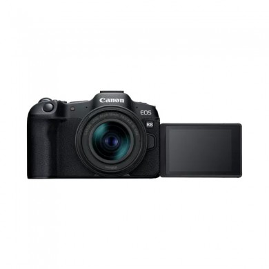 Aparat foto mirrorless CANON EOS R8 + RF 24-50 f/4.5-6.3 IS STM  (5803C016) Black