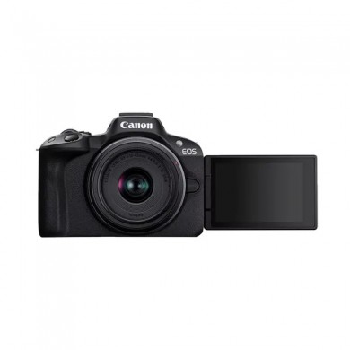 Aparate foto mirrorless CANON EOS R50 + RF-S 18-45 f/4.5-6.3 IS STM Black  (5811C033)