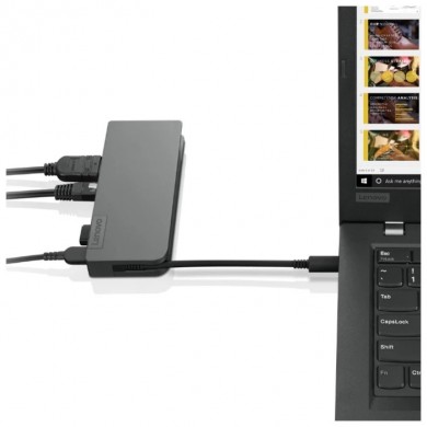 Docking Station Lenovo Powered USB-C Travel Hub