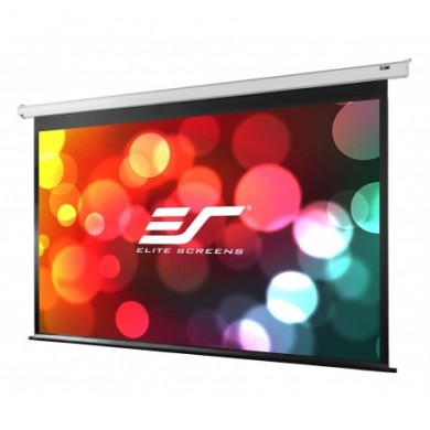 Elite Screens 84&rdquo; (4:3) 170 x 127cm, Electric Projection Screen, Spectrum Series with IR/Low Voltage 3-way wall box, White