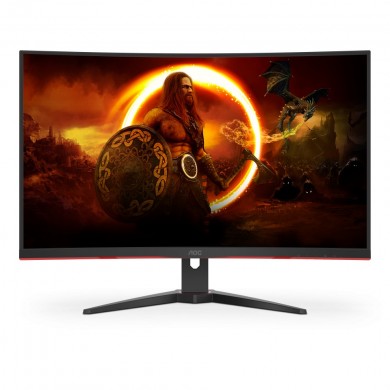 31.5&rdquo; Monitor Gaming AOC CQ32G2SE/BK / Curved / 1ms / 165Hz / Black