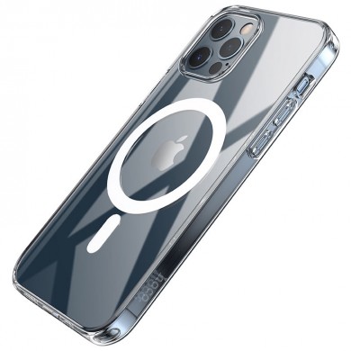 Husa pentru Smartphone HOCO  Magnetic series for  Apple iPhone 14 Pro,  Transparent