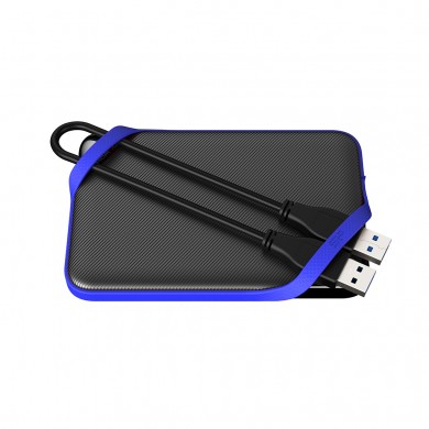 2.5&rdquo; HDD Extern Silicon Power Armor A62S Game Drive / 1 TB / USB3.2 Gen1 / Black/Blue