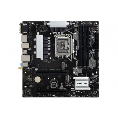 Placa de baza BIOSTAR B760MZ&shy;E PRO / AM4 / B760 / DDR5 / mATX