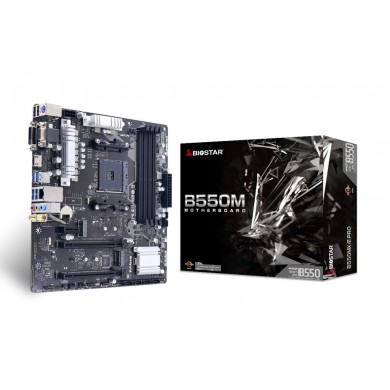 Placa de baza BIOSTAR B550MX/E PRO / AM4 / B550 / DDR4 / mATX