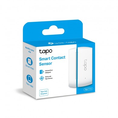 Senzor Smart de contact TP-LINK Tapo T110, White, (necesita Hub Tapo)
