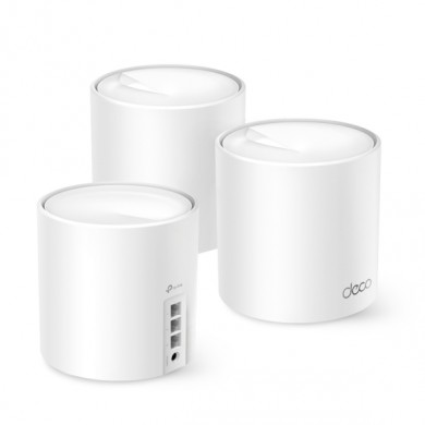 Mesh Wi-Fi 6 System TP-LINK Deco X50 (3-pack) / AX3000 Dual Band /  3 LAN/WAN Gigabit Port