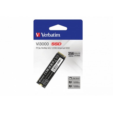 M.2 NVMe SSD Verbatim Vi3000 / 256GB