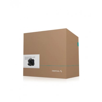Carcasa DEEPCOOL QUADSTELLAR INFINITY / no PSU / RGB LED efect / ATX / Black