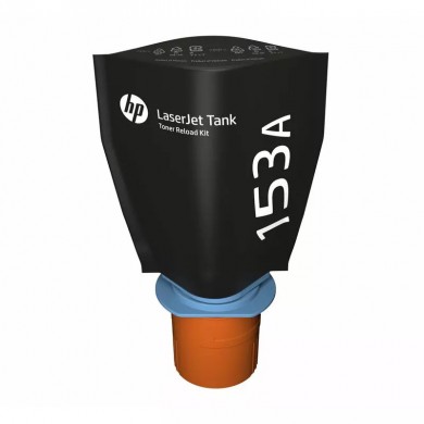 HP 153A (W1530A) Black Original LaserJet Tank Toner Reload Ki for LaserJet Tank 1502w, 2502dw, 1602w, 2602dn, 2602sdn, 2602sdw, 2500 p.