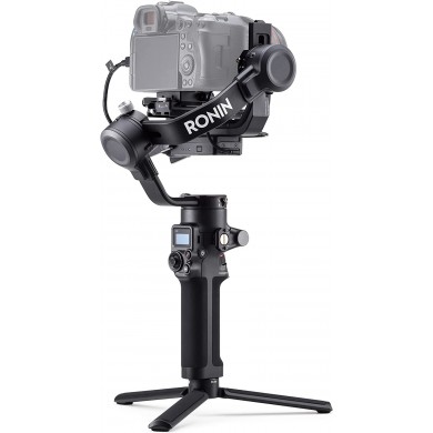 (903037) DJI RSC2 Pro Combo - Camera Stabilizer for Mirrorless and DSLR cameras, Payload 3.0kg, Axis (Manual locks, metal+plastic), 2Gen Stab., Shutter connection (cable), 1'' OLED B/W non-touchscreen, M button, Mini tripod, Focus Motor+extended Acc. Kit, NATO,Runtime/Charging:14h/2h, Weight:1.216kg