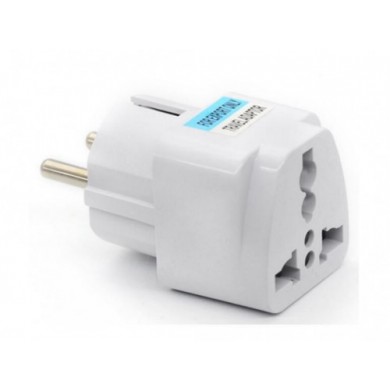 Adaptor Helmet  EU (10A), White