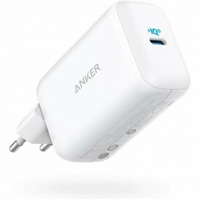 Incarcator retea de calatorie (EU/UK/USA) Anker PowerPort III GaN / 65W / USB-C