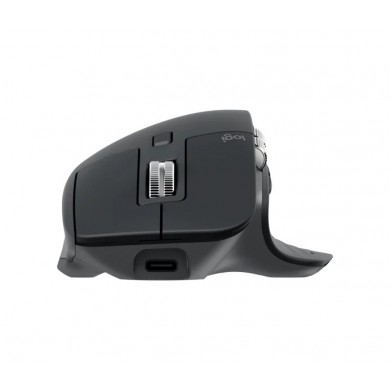 Mouse Wireless Logitech MX Master 3S / 2.4GHz and Bluetooth / 7 buttons / 200-8000 dpi / Graphite
