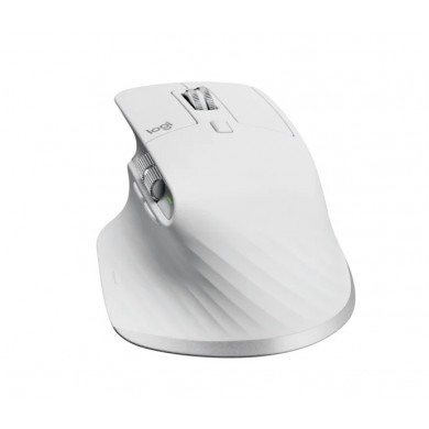 Mouse Wireless Logitech MX Master 3S / 2.4GHz and Bluetooth / 7 buttons / 200-8000 dpi / Pale Grey