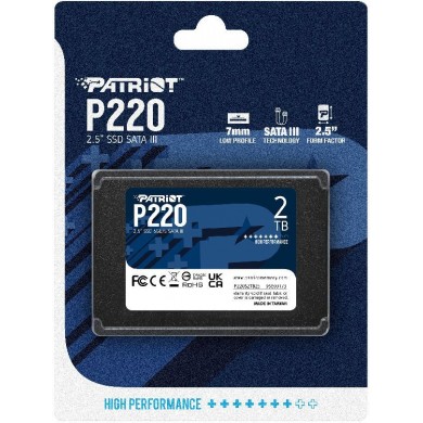 2,5&rdquo; SSD Patriot P220 2.0TB