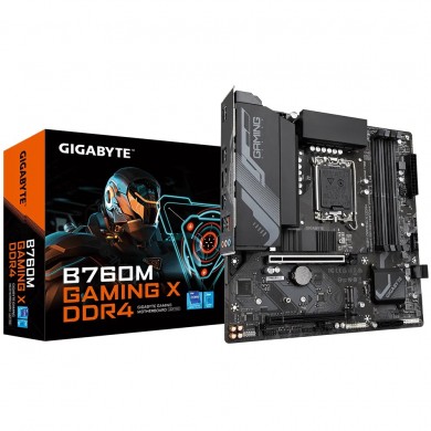 Placa de baza GIGABYTE B760M GAMING X DDR4 / 1700 / B760 / DDR4 / mATX