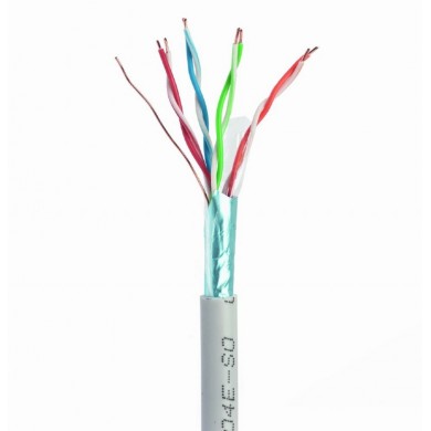 Cable FTP Gembird FPC-5004E-SOL, AWG24 solid CCA , 100m