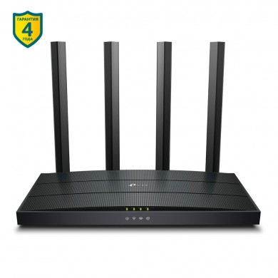 Router Wi-Fi TP-LINK  Archer AX12 / AC1500 Dual Band / Wi-Fi6 / Gigabit / 1WAN+4LAN / 4 fixed antenna