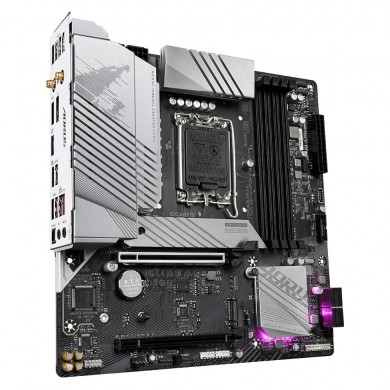Placa de baza GIGABYTE B760M AORUS ELITE AX / 1700 / B760 / DDR5 / mATX
