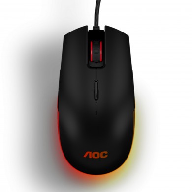 Mouse Gaming AOC AGM500, USB, Black