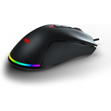 Mouse Gaming AOC GM530B, USB, Black