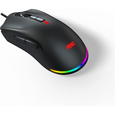 Mouse Gaming AOC GM530B, USB, Black