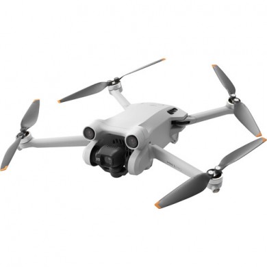 Drona DJI Mini 3 (949417) / Portable Drone, RC, 12MP photo, 4K 30fps/FHD 60fps camera with gimbal, max. 4000m height / 57.6kmph speed, max. flight time 34min, Battery 2453 mAh, 248g