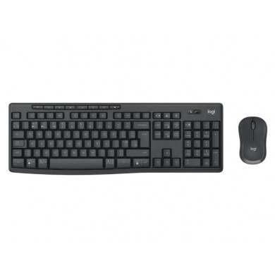 Wireless Tastatura si Mouse Logitech MK370 Combo for Business, Graphite
