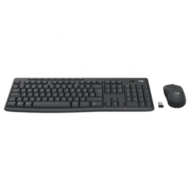 Wireless Tastatura si Mouse Logitech MK370 Combo for Business, Graphite