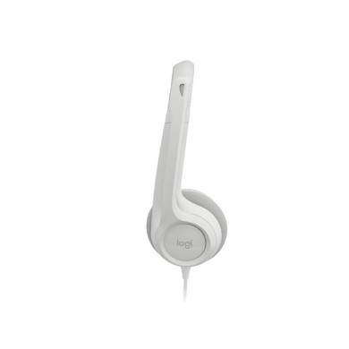 Casti Logitech USB H390, White