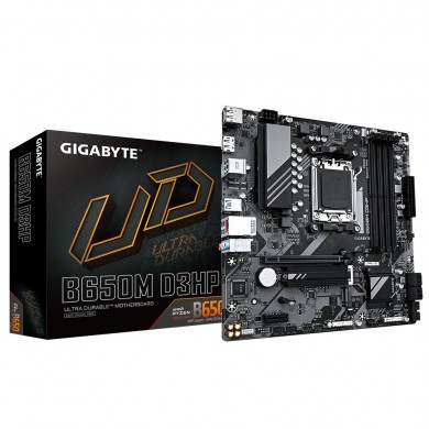 Placa de baza GIGABYTE B650M D3HP / AM5 / B650 / DDR5 / mATX