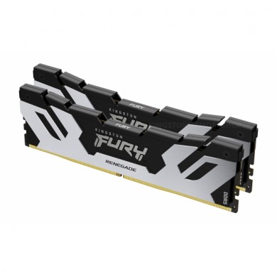 Memorie operativa Kingston FURY&reg; Renegade Silver DDR5-6000 96GB (Kit of 2*48GB)