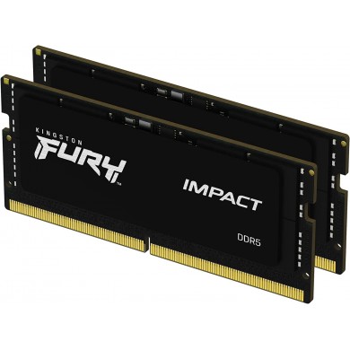 Memorie operativa Kingston FURY&reg; Impact DDR5-5600 SODIMM 64GB (Kit of 2*32GB)