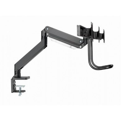 Suport pentru 3 monitor reglabil cu montare de birou 13&rdquo;-27&rdquo;, Gembird MA-DA3-03