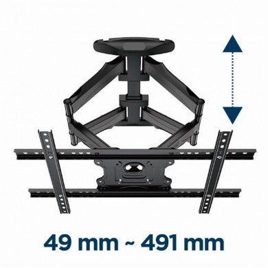 Suport TV de perete pentru 32-75&rdquo;, Gembird &rdquo;WM-75ST-01&rdquo;