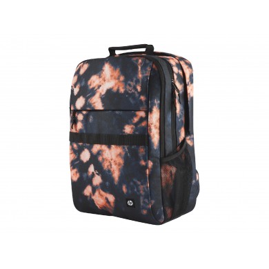 16.1&rdquo; NB Backpack - HP Campus XL Tie Dye Backpack - Extra-Padded Floating Laptop Pocket, a Double-Coil, Lockable Zipper, Rain-repellant Material.