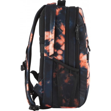 16.1&rdquo; NB Backpack - HP Campus XL Tie Dye Backpack - Extra-Padded Floating Laptop Pocket, a Double-Coil, Lockable Zipper, Rain-repellant Material.