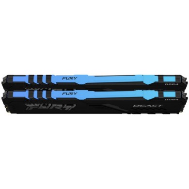 Memorie operativa Kingston FURY&reg; Beast DDR4 RGB DDR4-3733 32GB (Kit of 2*16GB)
