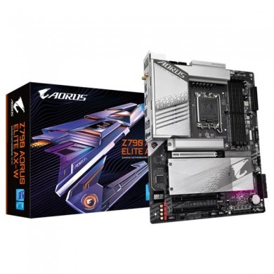 Placa de baza GIGABYTE Z790 AORUS ELITE AX-W / 1700 / Z790 / DDR5 / ATX