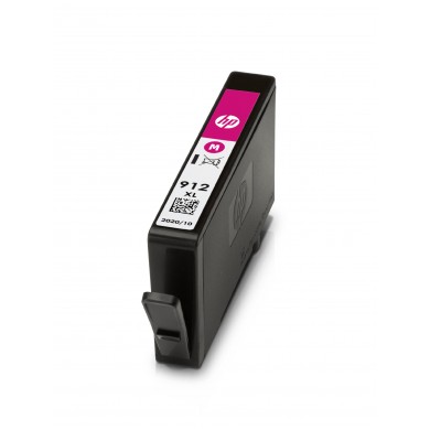 912XL (3YL82AE) Magenta Ink Cartridge; (for HP OfficeJet Pro  8010 series, 8012 Pro Aio, 8013 Pro Aio, 8014 Pro Aio, 8015 Pro Aio, 8020 Pro series, 8022 Pro Aio, 8023 Pro Aio, 8024 Pro Aio, 8025 Pro Aio)