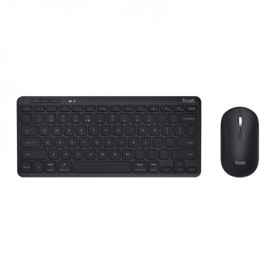 Tastatura si mouse WirelessTrust  Lyra Multi-Device / BT5.0 / Black
