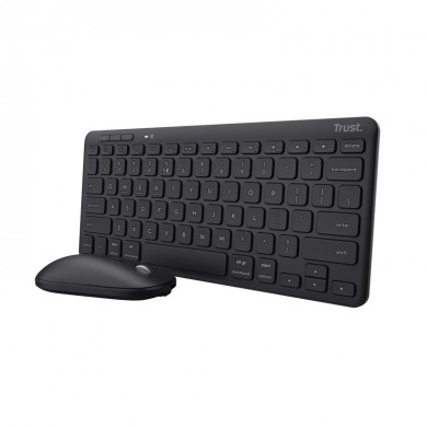 Tastatura si mouse WirelessTrust  Lyra Multi-Device / BT5.0 / Black