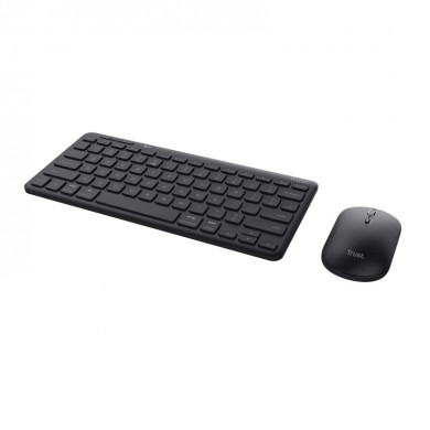 Tastatura si mouse WirelessTrust  Lyra Multi-Device / BT5.0 / Black