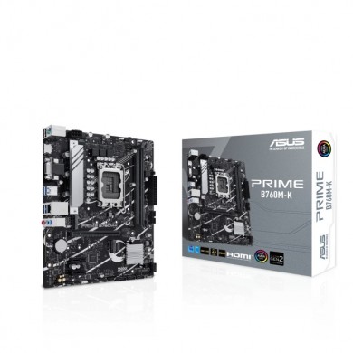 Placa de baza ASUS PRIME B760M-K / 1700 / B760 / DDR5 / mATX