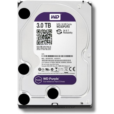 3.5&rdquo; HDD 3.0TB  Western Digital WD30PURX Caviar&reg; Purple&trade;, IntelliPower, 64MB, SATAIII, FR