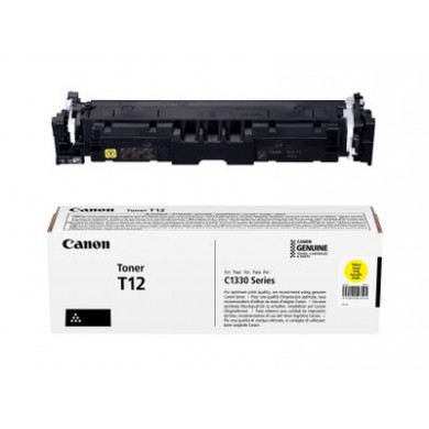 Toner Canon T12 Yellow EMEA, (5300 pages 5%) for  Canon i-SENSYS X C1333.