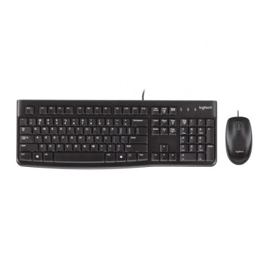 Tastatura si Mouse Logitech MK120, Black